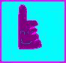 a pixel art drawing of a hand giving a thumbs up sign .