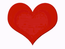 a red heart made up of smaller hearts