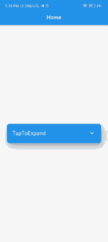 a screenshot of a phone screen that says taptoexpand on it