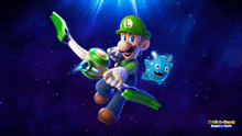 a poster for mario and luigi 's sharks of dope