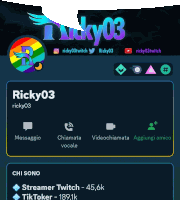 a screen shot of ricky03 's profile on a website