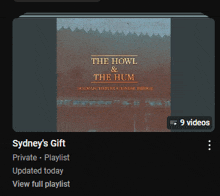 a playlist of sydney 's gift shows 9 videos