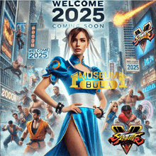 a poster for a video game called street fighter 5