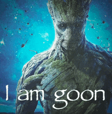 a poster for a movie called i am groot