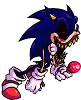 a cartoon drawing of a sonic the hedgehog holding a microphone with his mouth open