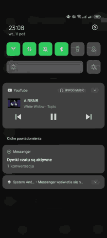 a screenshot of a phone screen shows a youtube video being played