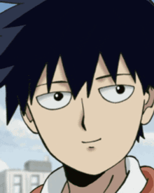a close up of a cartoon character 's face with the number 39 visible in the background