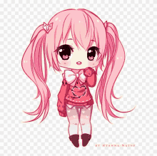 a drawing of a girl with pigtails and a heart on her sweater