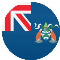 a british flag with a coat of arms on the bottom