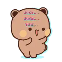 a teddy bear with the words " ree " on it