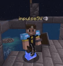 a minecraft character with the name impulsesv