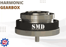 a harmonic gearbox from smd gearbox is shown