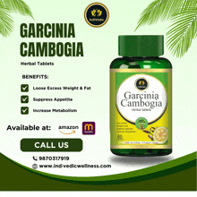 an ad for garcinia cambogia herbal tablets