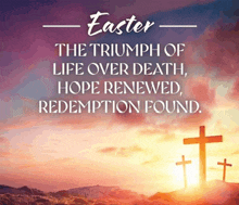 easter the triumph of life over death hope renewed redemption found .