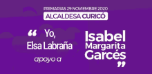 a purple background with the words primarias 29 noviembre 2020