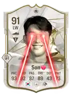 a son soccer card with a broken heart