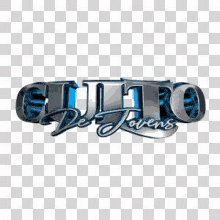 a 3d logo for julio de jovens on a transparent background