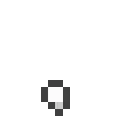 a pixel art heart with a speech bubble in the shape of a heart .