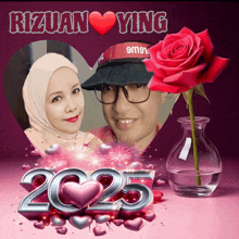 rizuan and ying are celebrating their 25th anniversary in 2025