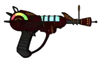 a cartoon drawing of a gun that says killer g-man