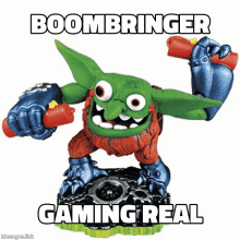 a toy that says boombringer gaming real