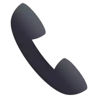 a silhouette of a telephone against a white background