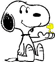 a black and white drawing of snoopy with woodstock