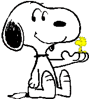 a black and white drawing of snoopy with woodstock