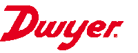 the dunyer logo is red and white on a white background .