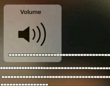 a volume button on a phone with a speaker icon