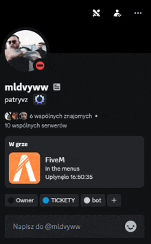 a screenshot of a person 's profile with the name mldvwww