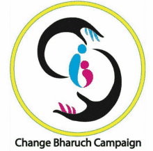 a logo for a campaign called change bharat campaign