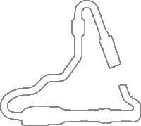 a black and white drawing of a roller coaster track with a slide .