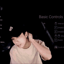 a man taking a picture of himself in front of basic controls