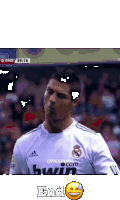 a picture of a soccer player with the words end on the bottom right