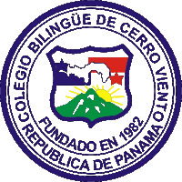 the logo for colegio bilingue de cerro viento in panama