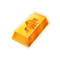 a gold bar with the word all stars on it