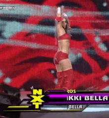 ikki bella is a female wrestler that is on a wrestling show