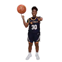 a basketball player with the number 30 on his shirt