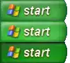 three green start buttons with windows icons on them