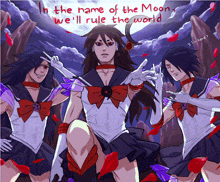 in the name of the moon we ll rule the world