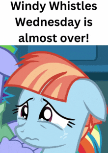 windy whistles wednesday is almost over with rainbow dash