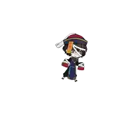 a cartoon character is wearing a mummy costume