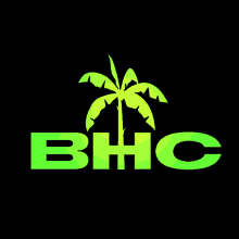 the bhc logo has a palm tree on it