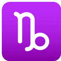 a purple square with a white sign that says nb