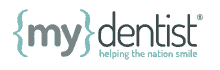 a logo for my dentist that says helping the nation smile