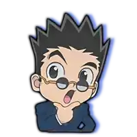 a cartoon drawing of a man with glasses and a surprised look on his face