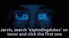 a screenshot of a video that says servis search explodingdukex on tenor and click the first one