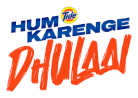 a logo for tide says hum karenge dhulkaai