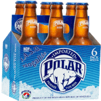 a six pack of polar beer is imported from venezuela